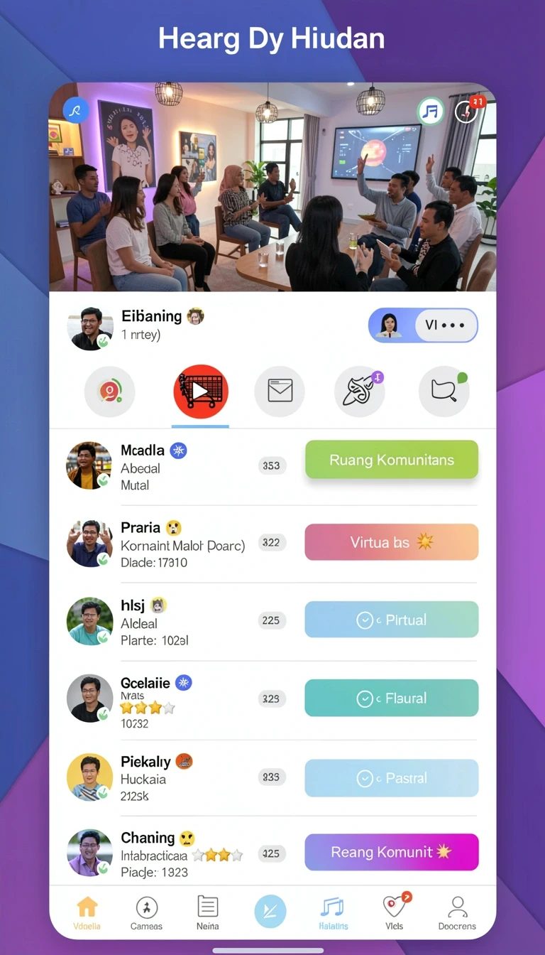 Galeri pratinjau visual jntwin build APK resmi terbaru